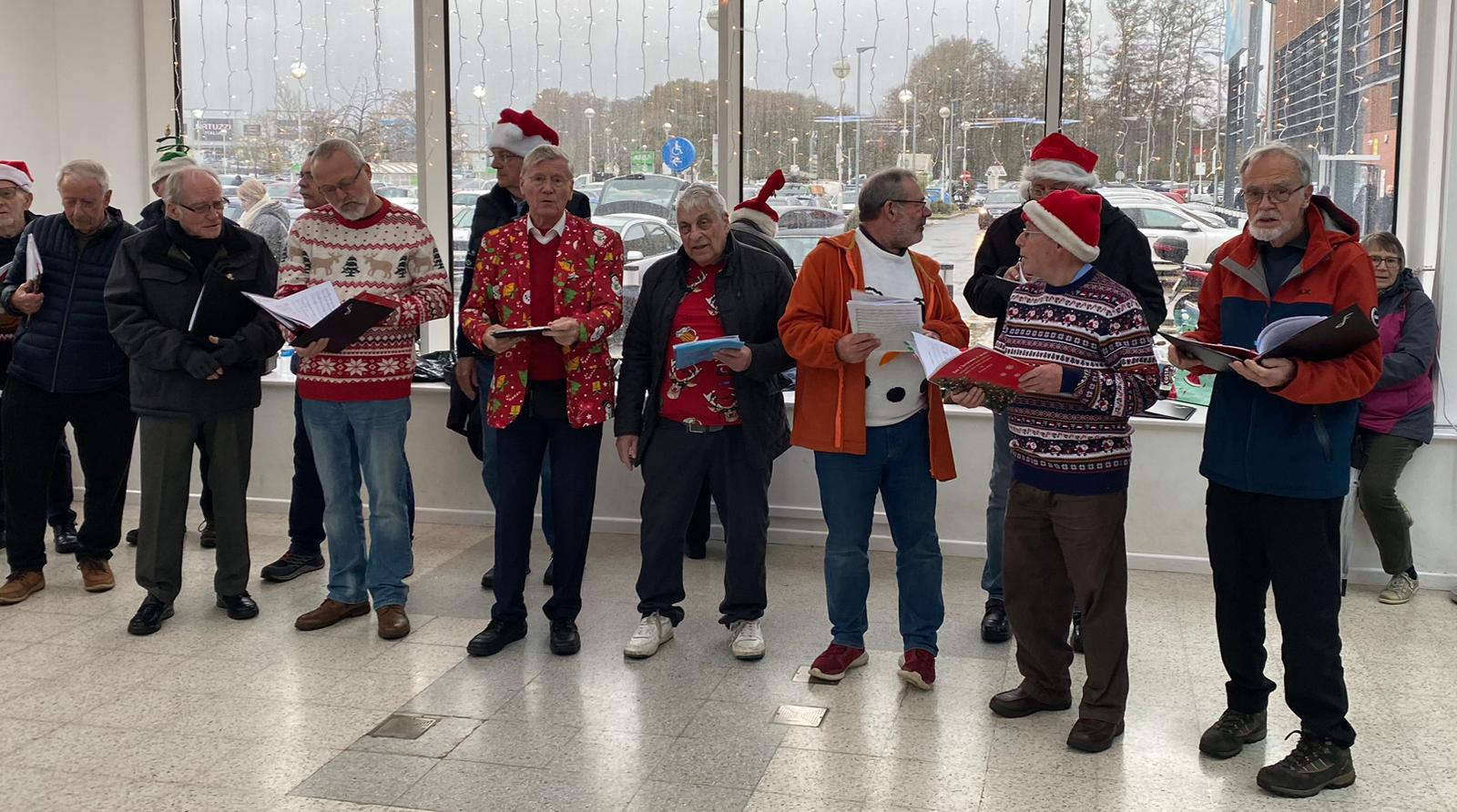 First festive outing of the season