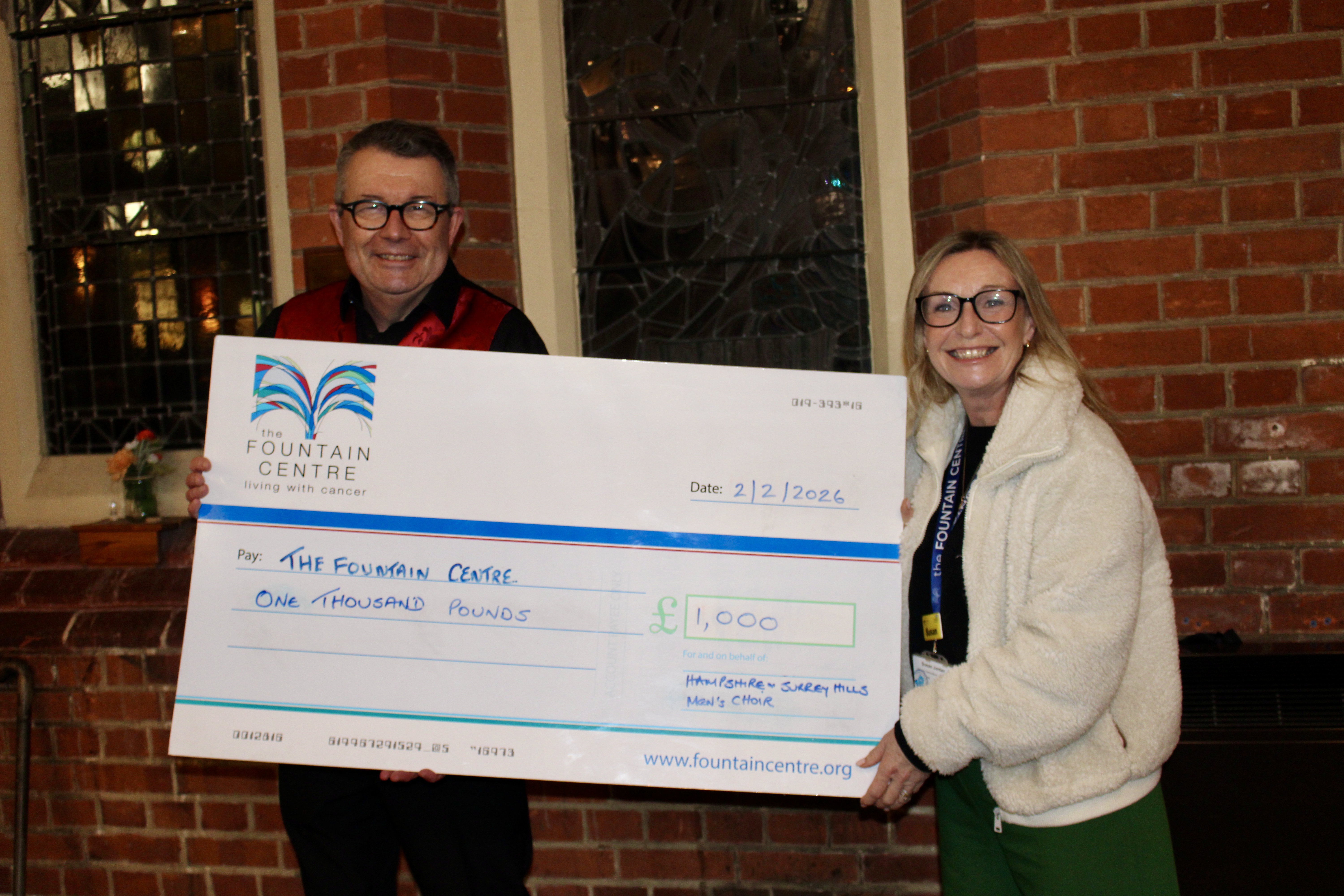 We Support The Fountain Centre