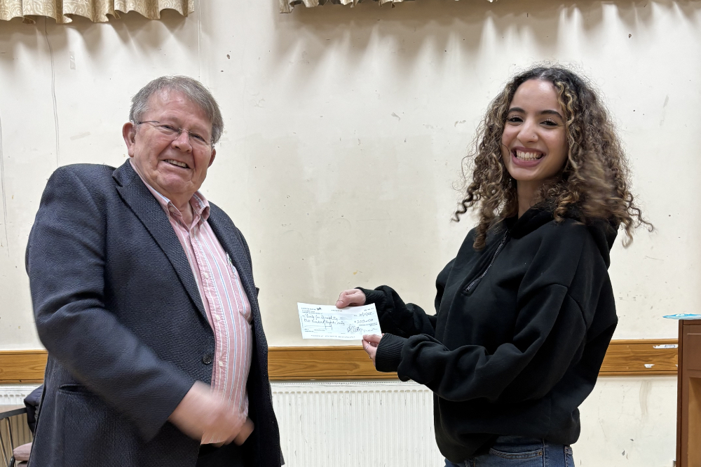 Donations Presented to Parity For Disability